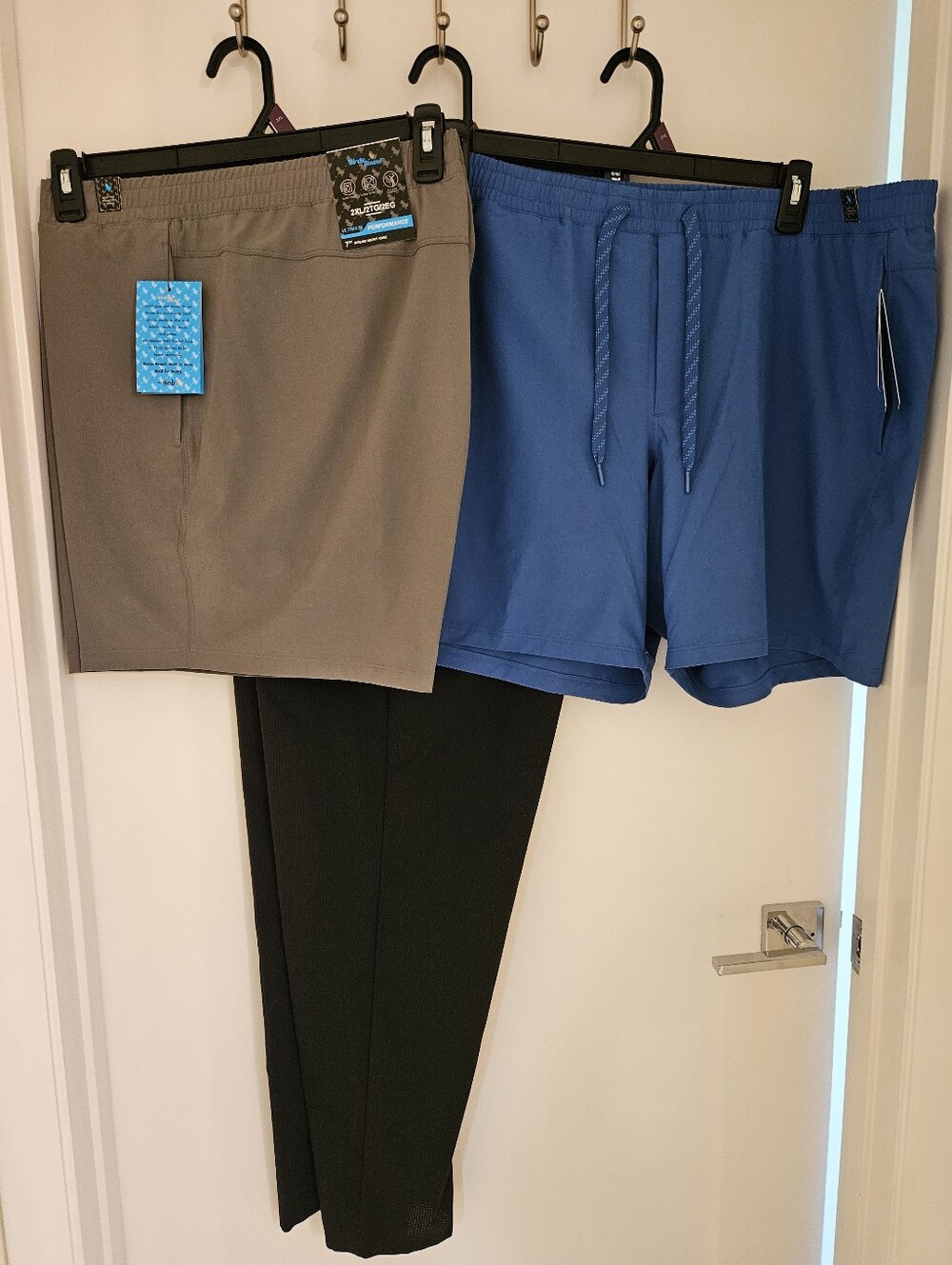 Birdie Bound Men's Golf Bottoms Lot of 3 Size 2XL Pull-On Pant & Shorts NWT